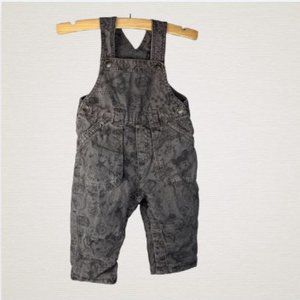 Place EST1989 Motorcycle Club Rock On Print Overalls size 12M Handcrafted Series